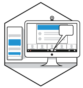 Desktop Computer with Vidyo Conference