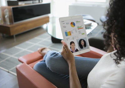 VidyoEngage on a Tablet