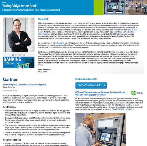Gartner Microsite Landing Page Cover