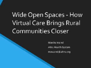 Altru: Wide Open Spaces Presentation