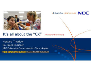 NEC: It's All About the "CX"