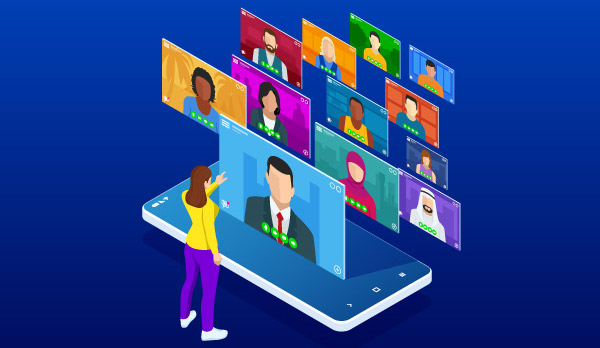 bg_row_isometric-video-conference-online-meeting_600 video collaboration from home