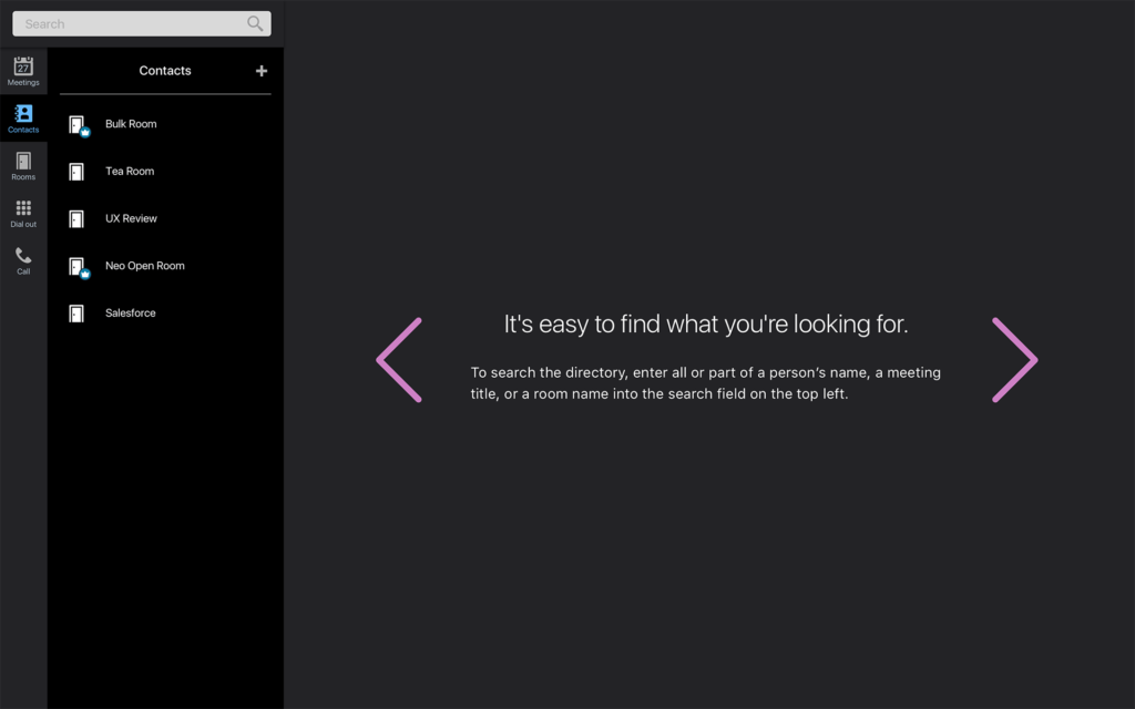 Click to see more UI images. Dark Mode Desktop