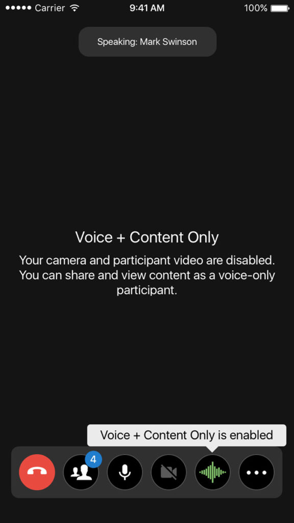 Voice+Content Only Voice+Content Only