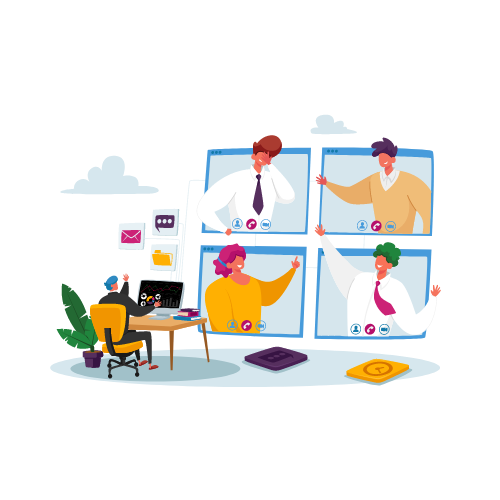 video conferencing icon