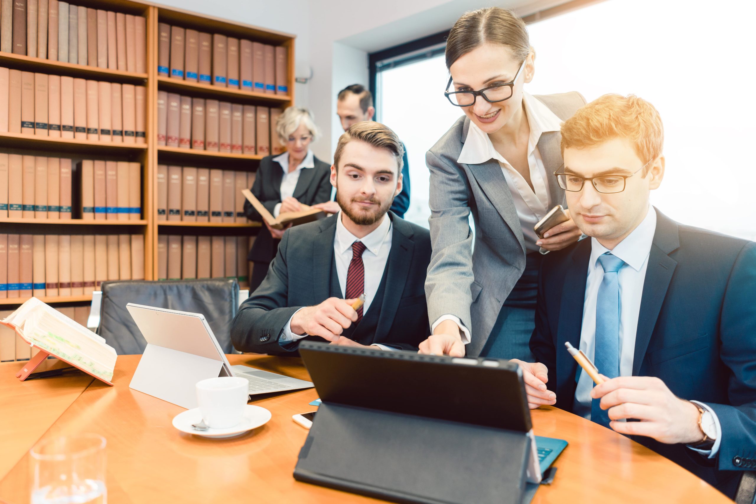 law firm having video conference law firm having video conference