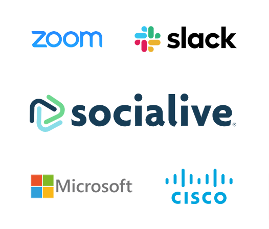Qumu-Enterprise-Video-block-logos People Using Mobile Devices