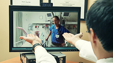 Video conferencing equipment image